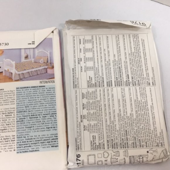 SEWING Craft Patterns 3: Home Decorating/Pillows/Stockings/Wall Dec/Doll Bedding - Picture 4 of 6